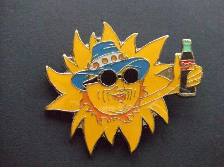 Coca Cola zonnig ,zonnehoed ,zonnebril